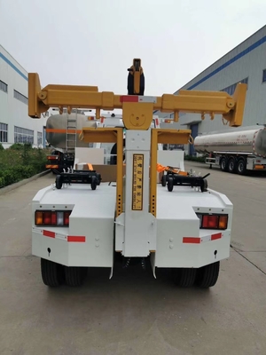 ISUZU 5 Ton de Lichte van Wrecker Tow Truck For City Road Reddings met de Handefficiency van de Versnellingsbak Hoge Verrichting