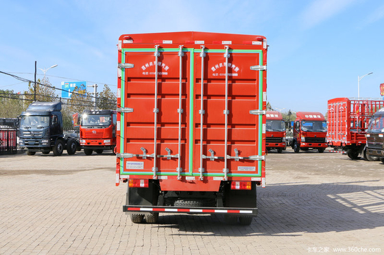 12 ton 6 de Lichte Vrachtwagen van Wheeler Cargo Truck Sinotruk HOWO met Rode Kleur