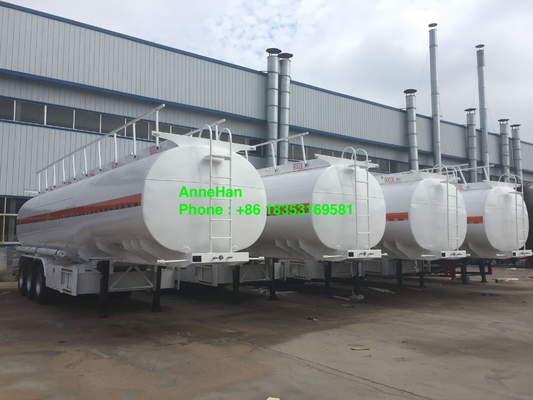 60T 3 de Tankaanhangwagen van de AssenStookolie met 12.00R20-Band