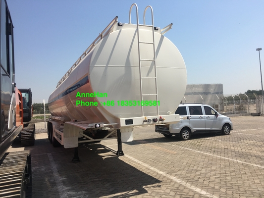 60T 3 de Tankaanhangwagen van de AssenStookolie met 12.00R20-Band