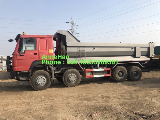 12 Vrachtwagen van de wielen25cbm 30cbm 8x4 de Op zwaar werk berekende Stortplaats