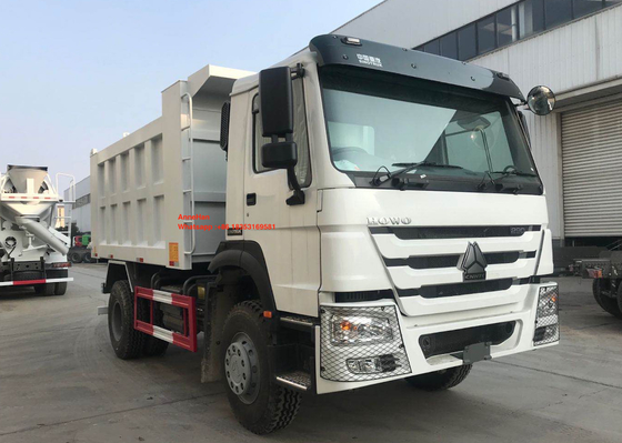 Sinotruk Howo 7 4x2-Stortplaatsvrachtwagen met 15M3-Stortplaatscontainer RHD LHD