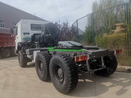 90# hoofdbout Witte 371hp 6x6 Howo 7 Tractorvrachtwagen