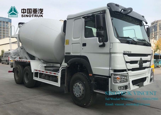 ZZ1257N3841W EURO 4 380HP 6X4 3830mm Concrete Mixervrachtwagen