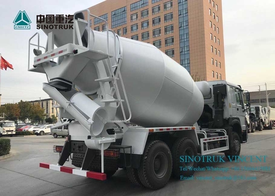 ZZ1257N3841W EURO 4 380HP 6X4 3830mm Concrete Mixervrachtwagen