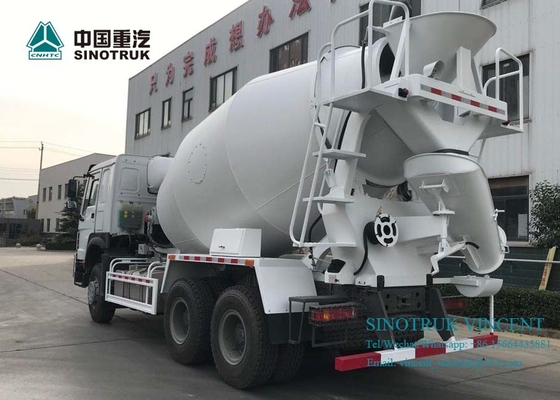 ZZ1257N3841W EURO 4 380HP 6X4 3830mm Concrete Mixervrachtwagen