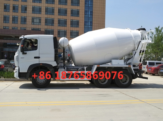 Witte de Concrete Mixervrachtwagen ZZ1257N4047P1 van HC16 Alex 380hp 10cbm