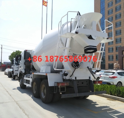 Witte de Concrete Mixervrachtwagen ZZ1257N4047P1 van HC16 Alex 380hp 10cbm