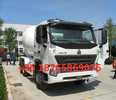 Witte de Concrete Mixervrachtwagen ZZ1257N4047P1 van HC16 Alex 380hp 10cbm