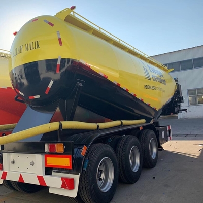 SGS Overgegaane 45m3-Materiële Aanhangwagen van het Capaciteitspoeder met Om het even welke Capaciteit u vraagt