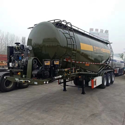SGS Overgegaane 45m3-Materiële Aanhangwagen van het Capaciteitspoeder met Om het even welke Capaciteit u vraagt