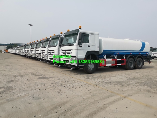 Sinotruk Howo 7 de Vrachtwagen van de het Waternevel van 6x4 Q345B 20000L