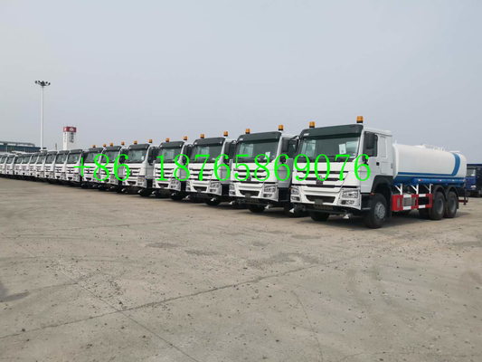1500L Sinotruk Howo 10 de Tankwagen van het Wielen6x4 336hp Water