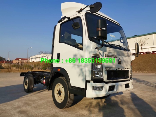 4x2 euro 3 LHD 1880 Vrachtwagen van de Cabine5t de Lichte Lading voor Groenten