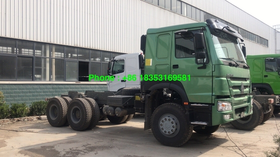 Chassis 4300mm Vrachtwagen van de Wielbasis371hp LHD de Zware Lading