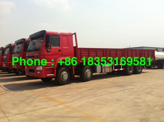 Euro 2 50T Howo 7 van 371hp 8x4 LHD Zware Ladingsvrachtwagen