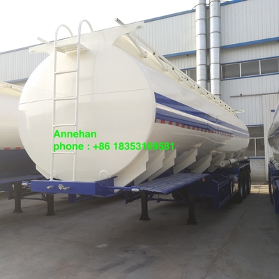 De Aanhangwagen van de de Olietank van Q23550000l 3 Assen met Twee Pijpen