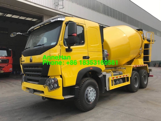 De Mixertankwagen van HC16 Sinotruk 10M3 met de Pomp en de Motor van Italië