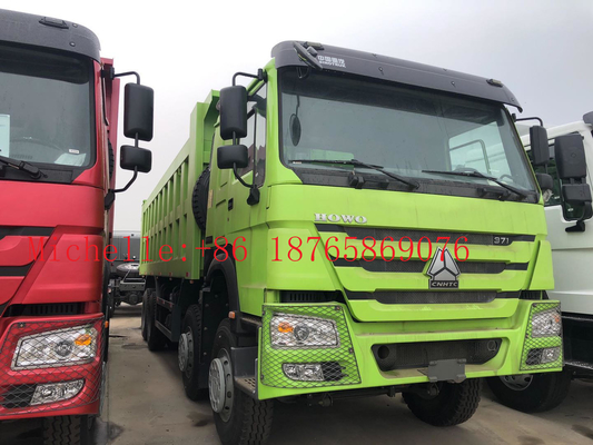 3 as 30cbm 45 Ton 8*4 12 Wheeler Dump Truck For 2 Passagiers