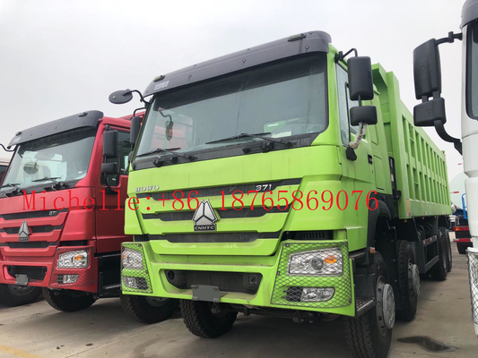 3 as 30cbm 45 Ton 8*4 12 Wheeler Dump Truck For 2 Passagiers