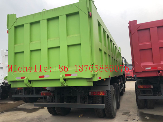 3 as 30cbm 45 Ton 8*4 12 Wheeler Dump Truck For 2 Passagiers