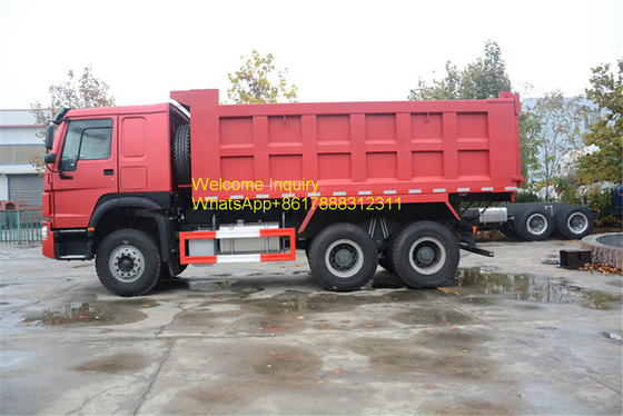 Op zwaar werk berekende Sinotruk HOWO 6x4 30 Ton van Tipper Dump Truck