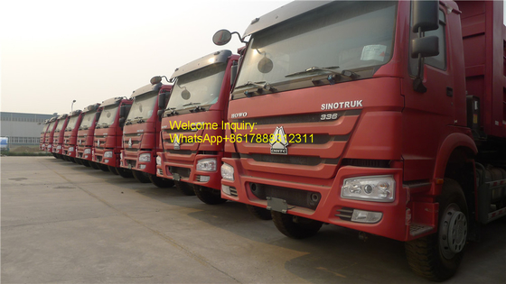 Op zwaar werk berekende Sinotruk HOWO 6x4 30 Ton van Tipper Dump Truck