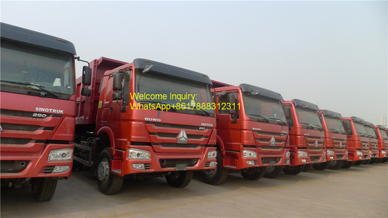 Op zwaar werk berekende Sinotruk HOWO 6x4 30 Ton van Tipper Dump Truck