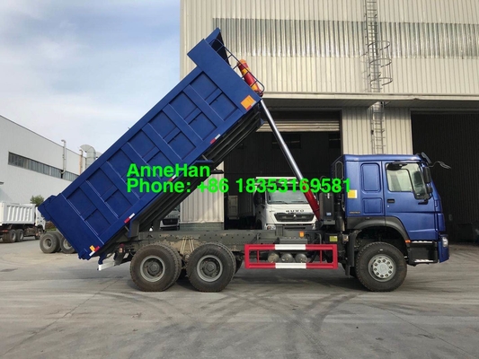 Blauwe Op zwaar werk berekende de Stortplaatsvrachtwagen Front Lifting van 20M3 40T LHD