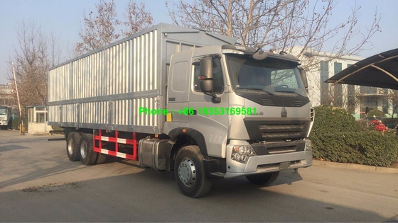 Howo Sinotruk Wing Van Mobile Truck Beverage Transport