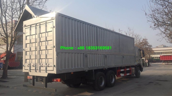Howo Sinotruk Wing Van Mobile Truck Beverage Transport