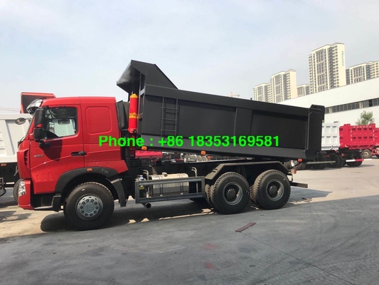 Euro 4 10 Wielen Tipper Truck For Mining van 380hp LHD