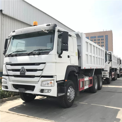 3 Op zwaar werk berekende de Stortplaatsvrachtwagen 371hp van aslhd Howo 6×4 voor Bouwvak