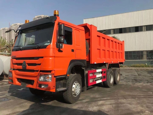 3 Op zwaar werk berekende de Stortplaatsvrachtwagen 371hp van aslhd Howo 6×4 voor Bouwvak