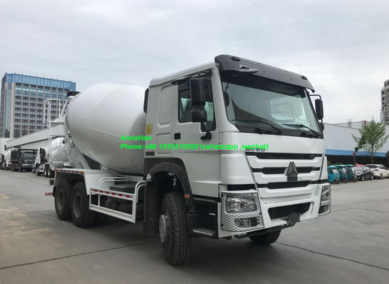 10 de Vrachtwagen Sinotruk Howo 7 336hp Euro2 RHD van de wielen10m3 Concrete Mixer