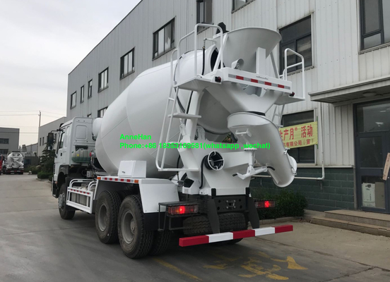 10 de Vrachtwagen Sinotruk Howo 7 336hp Euro2 RHD van de wielen10m3 Concrete Mixer