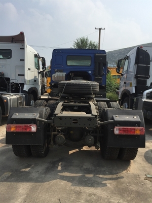 Blauwe Sinotruk Eerste Howo 371 - van de de Tractoraanhangwagen van de verhuizersvrachtwagen de Vrachtwagen ZZ4257N3241W