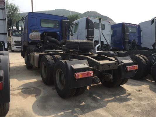 Blauwe Sinotruk Eerste Howo 371 - van de de Tractoraanhangwagen van de verhuizersvrachtwagen de Vrachtwagen ZZ4257N3241W
