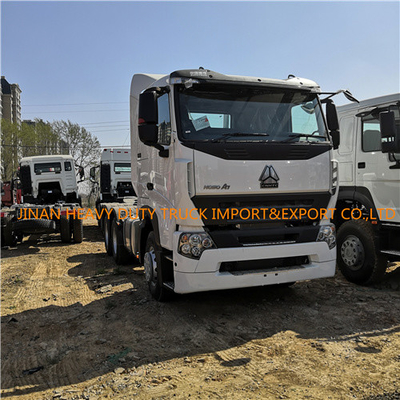 Witte Sinotruk Howo A7 Semi Truck Mover 6x4 Prime Mover International Tractor Truck