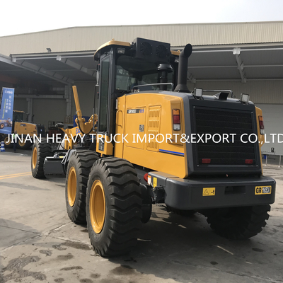 Road Asphalt Machine van GR165 142kw Tow Hydraulic Compact Motor Grader