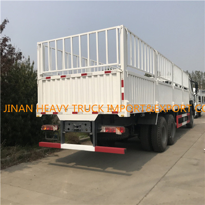 De Vrachtwagenaanhangwagen 10 van de Sinotruk336hp 371hp 6X4 HOWO Zware Lading Wheeler Flatbed Truck