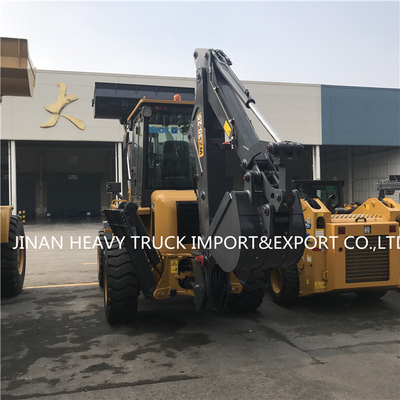 WZ30-25 Aandrijvingsbackhoe Lader met 4 wielen Digger With Attachments