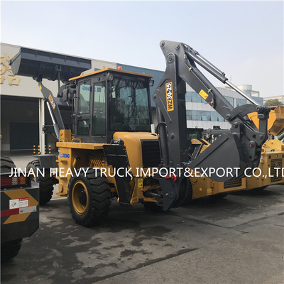 WZ30-25 Aandrijvingsbackhoe Lader met 4 wielen Digger With Attachments