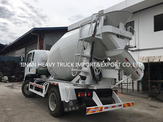 Fabrieksprijs HOWO 3cbm 5M3 lichtgewicht 4x2 betonnen zelflaadende betonmengtruck
