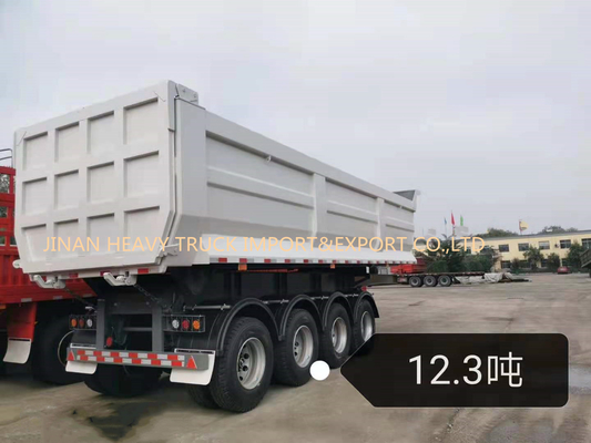 Vier Assen 50 van de Zelf Tippende de Stortplaatston Vrachtwagen Achter Semi Tipper Trailer van 40cbm