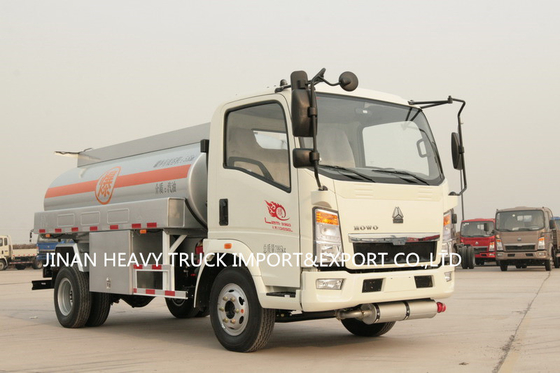 Sinotruk Howo Licht Mini Oil Fuel Tanker Truck 4x2 6cbm 6000Liter