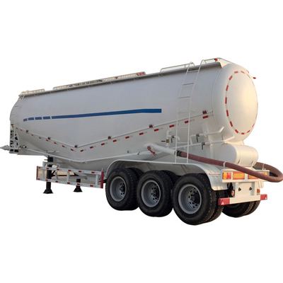Het Poederaanhangwagen 3 van het aluminium Bulkcement de Tanker Semi Aanhangwagen van de Assen30cbm 50cbm Brandstof
