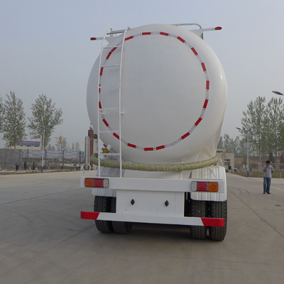 Het Poederaanhangwagen 3 van het aluminium Bulkcement de Tanker Semi Aanhangwagen van de Assen30cbm 50cbm Brandstof