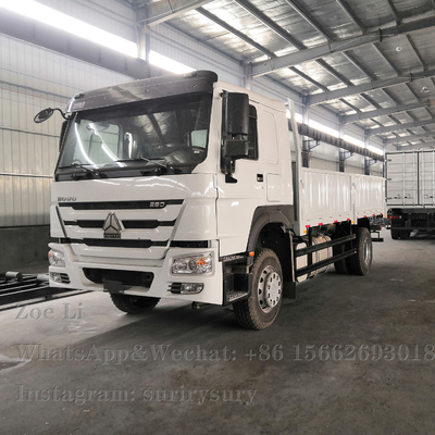 Van de de Ladingsvrachtwagen 290HP van de Sinotrukhowo Lichte Plicht 4x2 Zware de Doosvrachtwagen Lorry Van Goods