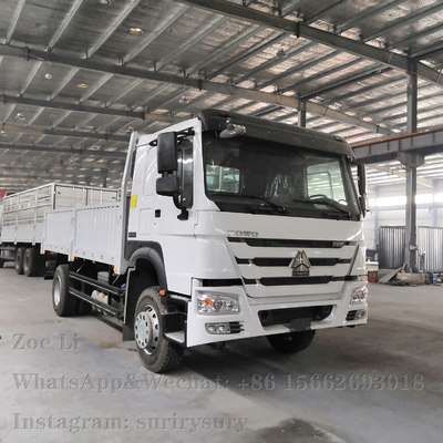 Van de de Ladingsvrachtwagen 290HP van de Sinotrukhowo Lichte Plicht 4x2 Zware de Doosvrachtwagen Lorry Van Goods